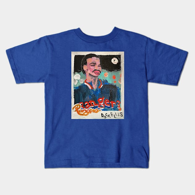 Dock Ellis Kids T-Shirt by ElSantosWorld